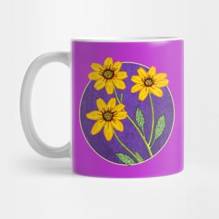 SHOWY GROWY Chocolate Flower Mug